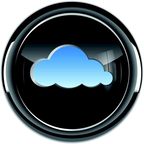 云彩形状从拉丝金属切割图片下载