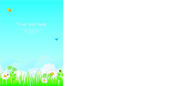 夏天的草图片下载