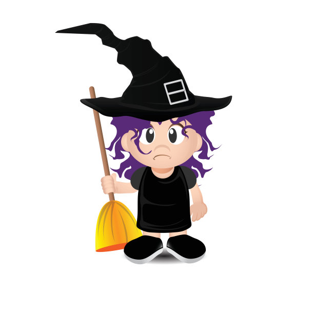 女巫向量图片下载