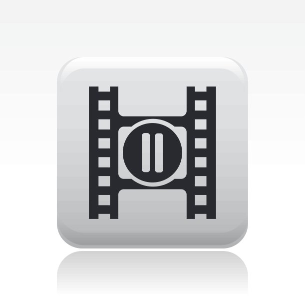 停止视频图标矢量图图片下载