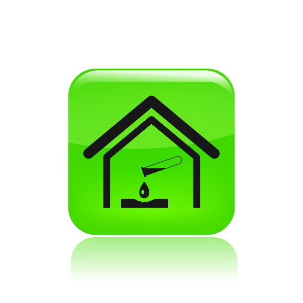 矢量插图的单一危险图标图片下载