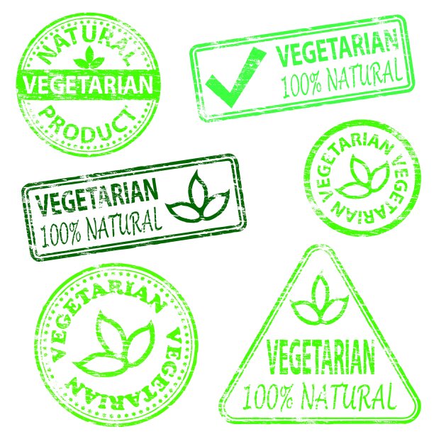 素食的邮票图片下载