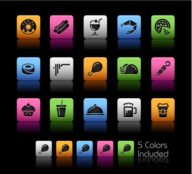 食物图标-设置2 //颜色盒图片下载