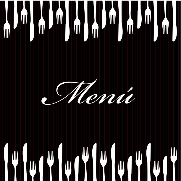 菜单向量图片下载