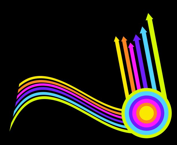 的箭头。用于设计的向量集。图片下载