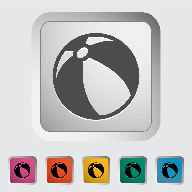 沙滩球图片下载