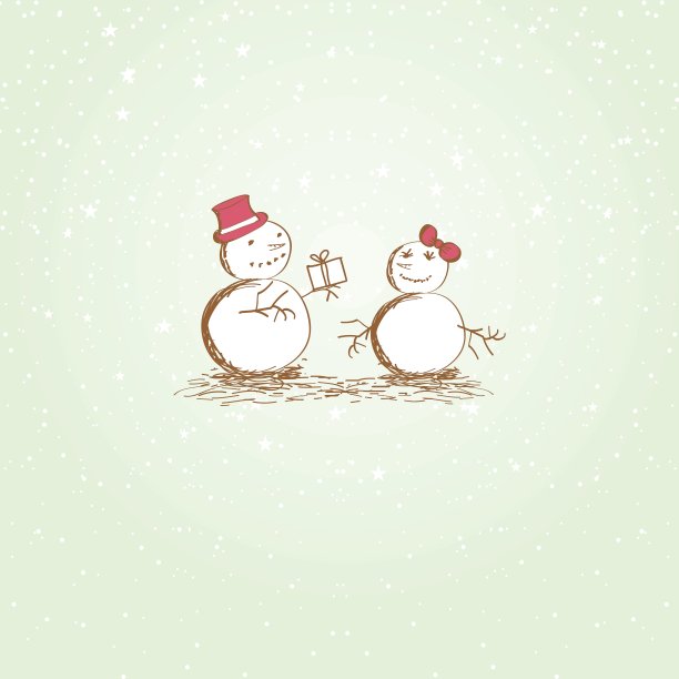雪人的性格图片下载