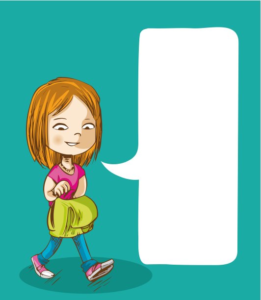 回到学校教育女孩与社会泡沫。图片下载