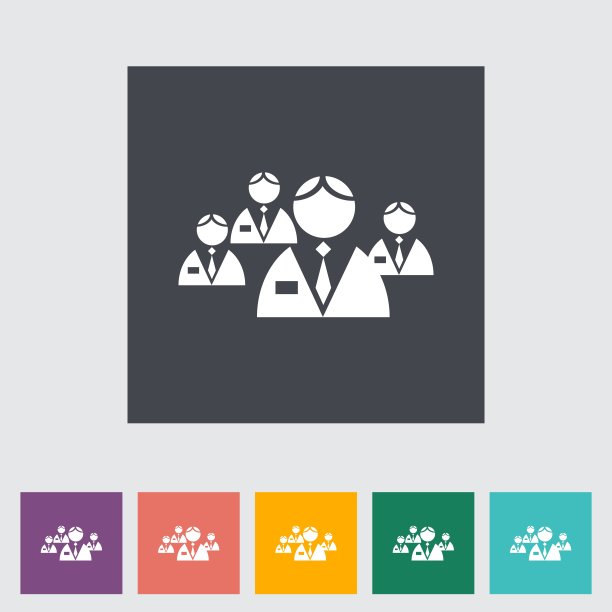 网络平面图标。图片下载