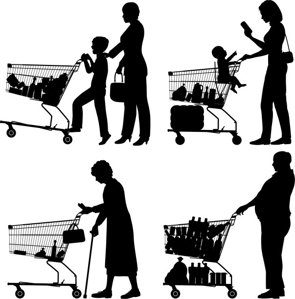 超市购物图片下载