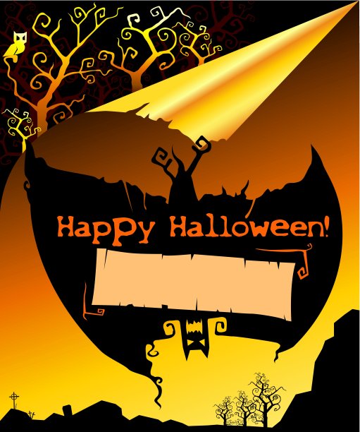 万圣节的背景图片下载