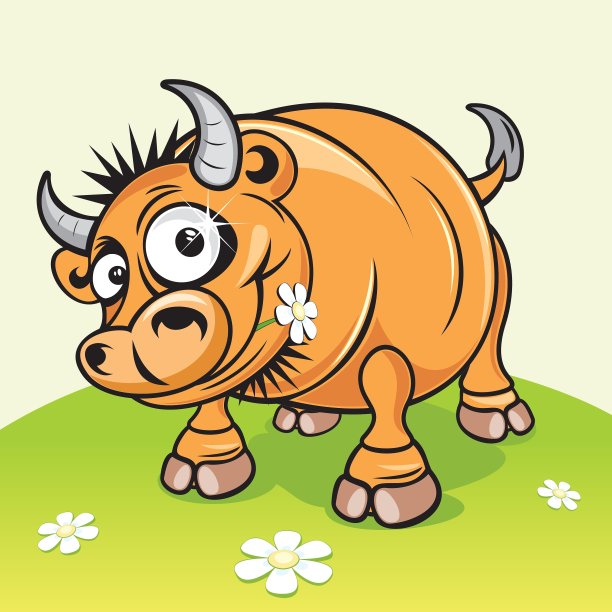 卡通牛图片下载