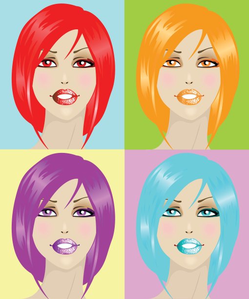 波普艺术海报图片下载