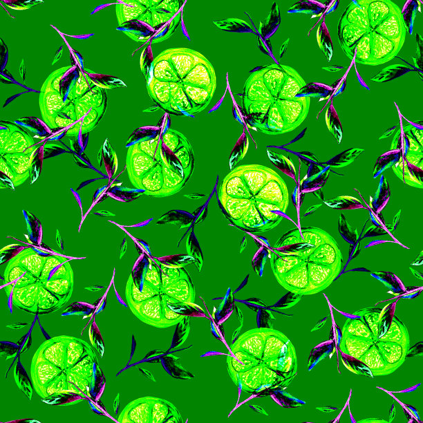 柠檬和绿茶图片下载