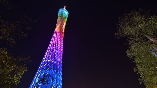 亚洲中国广州塔图片下载