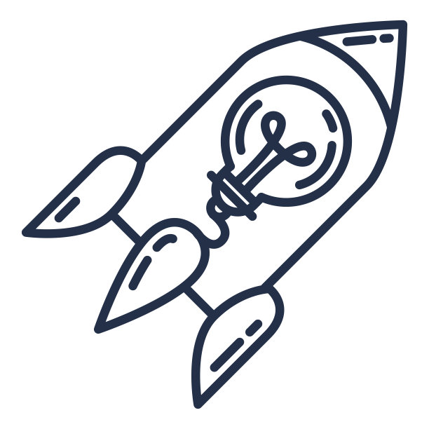 飞船与灯，商业战略和创业图片下载