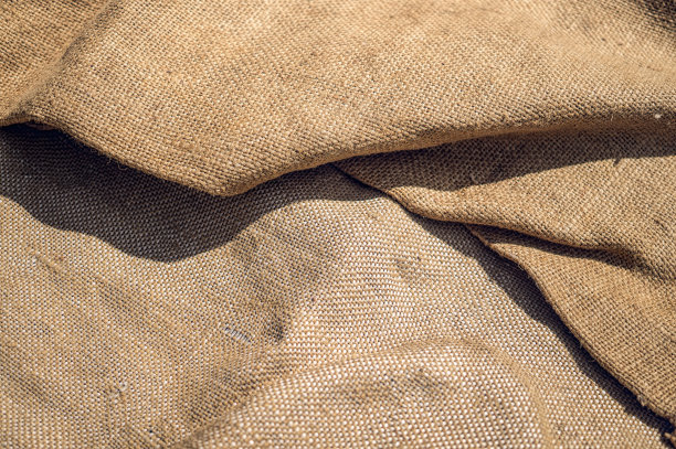 老式结构的背景。米色旧亚麻布图片下载