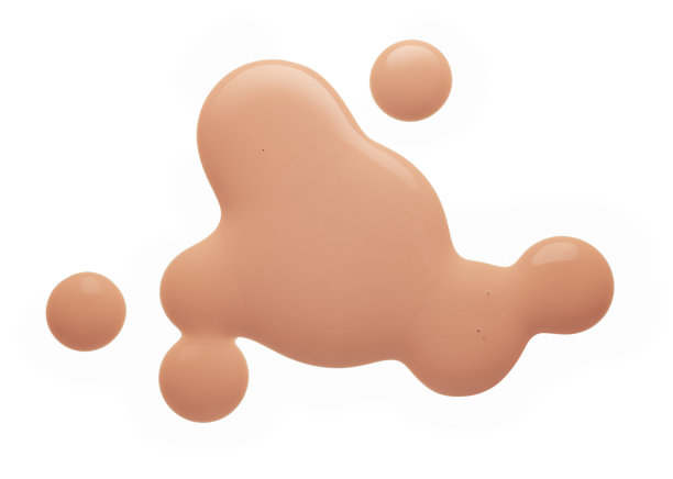 粉底CC或bb霜粉底白色孤立背景图片下载