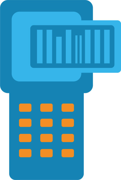 隔离条码和机器设计图片下载