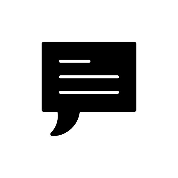 气泡语音图标平面矢量模板设计流行图片下载