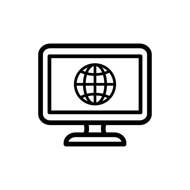 监控图标平面矢量模板设计潮流图片下载