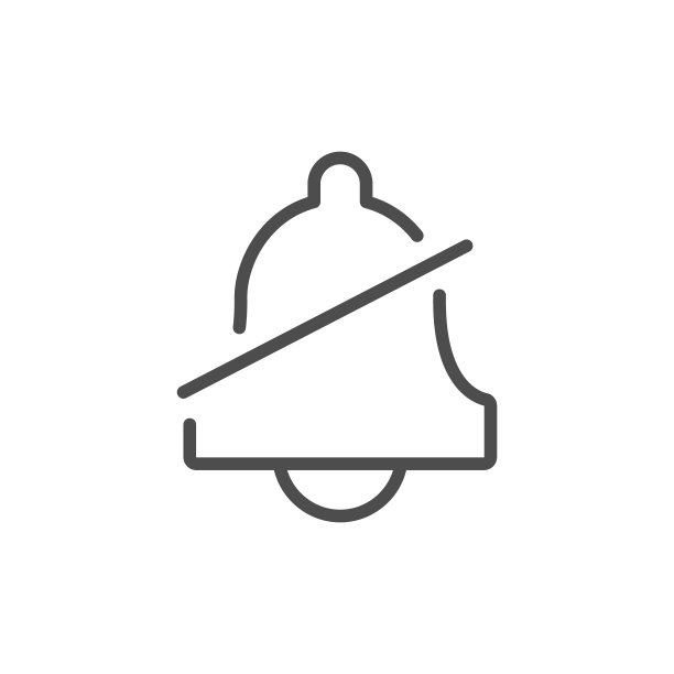 静音线路图标铃声和静音模式图片下载