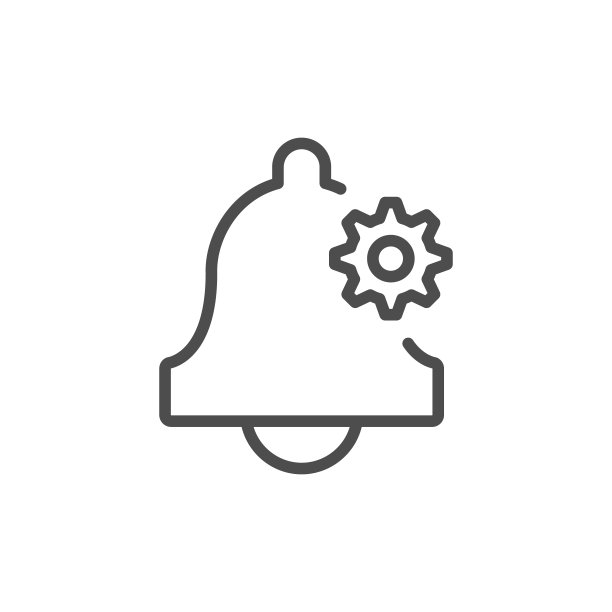 提示音设置线性现代图标图片下载