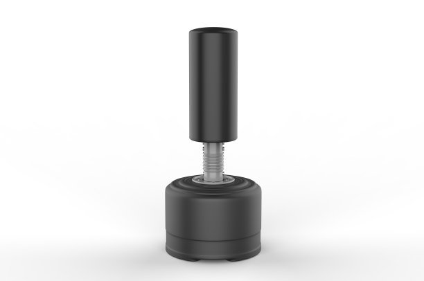 空白独立的沙袋品牌和模拟，3d渲染插图。图片下载