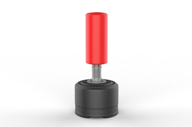 空白独立的沙袋品牌和模拟，3d渲染插图。图片下载