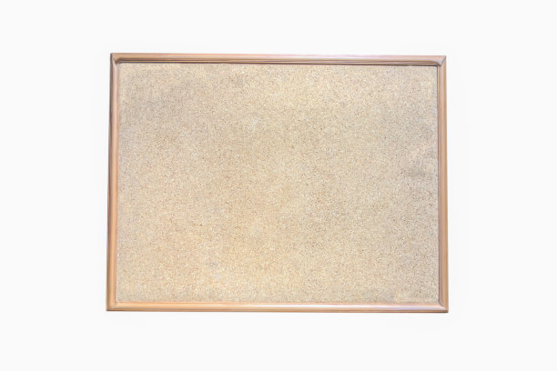 办公室古董空白软木告示板图片下载