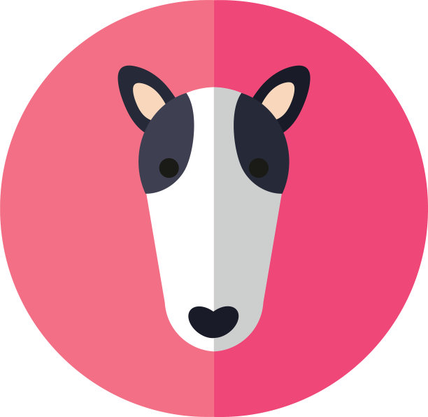 可爱的狗狗宠物头性格图片下载