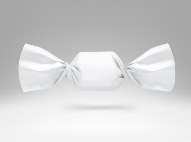 糖果袋包装模型。图片下载