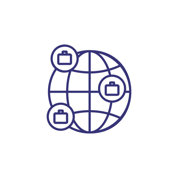 全球业务线图标图片下载