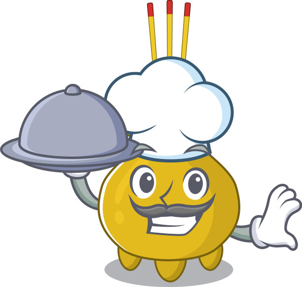 卡通设计的中式香厨图片下载