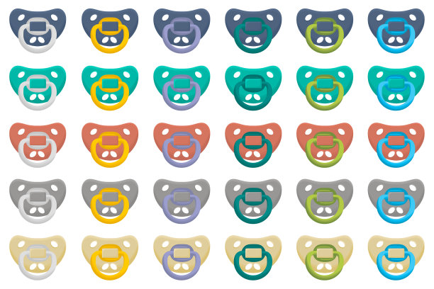 主题上的大彩色套洗器图片下载