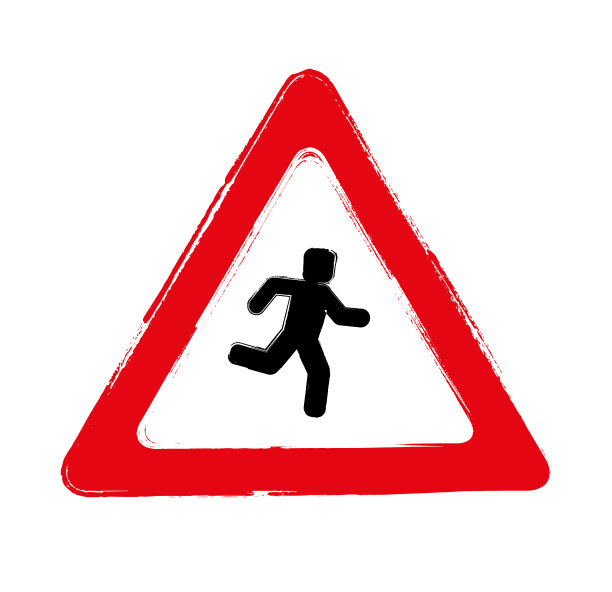 Grunge运行标志图标图片下载