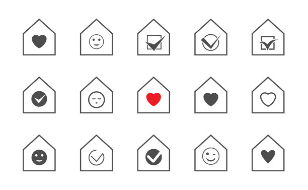 呆在家里的图标图片下载