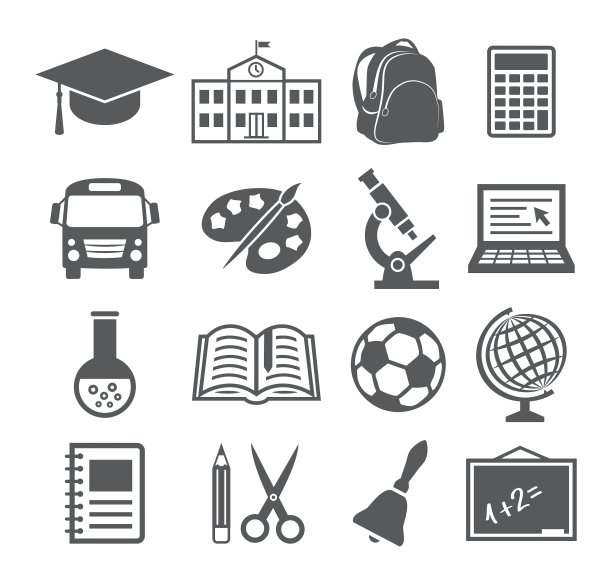 学校及教育图标图片下载