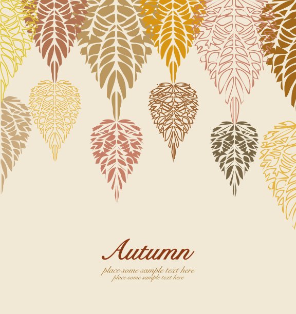 秋叶背景图片下载