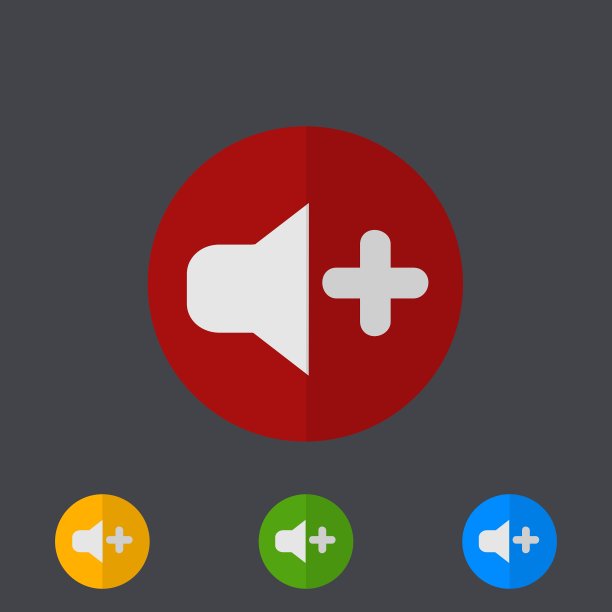 现代圆形图标设置为灰色图片下载