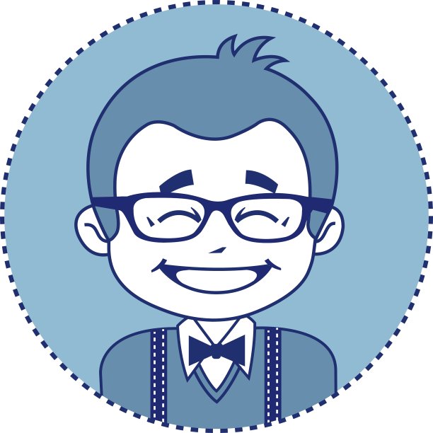 戴着眼镜的快乐演员或舞台导演图片下载