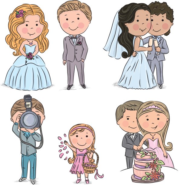 婚礼的孩子图片下载