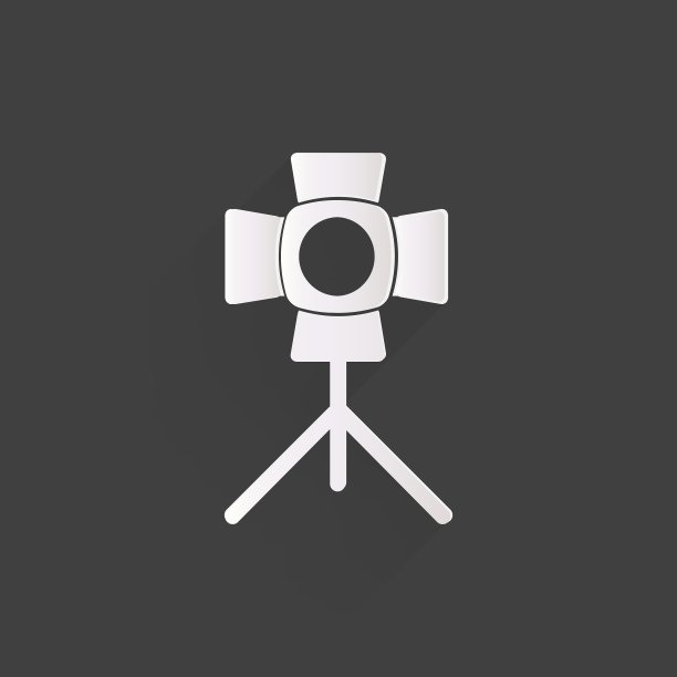 照相机聚光灯图标图片下载