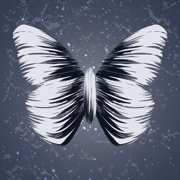 复古的蝴蝶图片下载