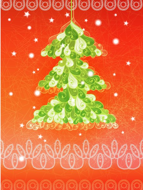 明亮的圣诞贺卡图片下载