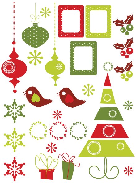 圣诞元素图片下载