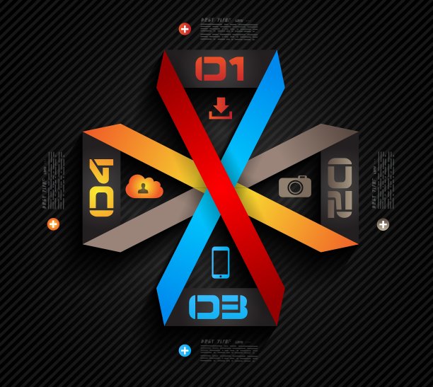 显示数据的信息图概念图片下载