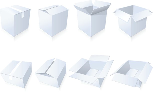 空白纸箱图片下载