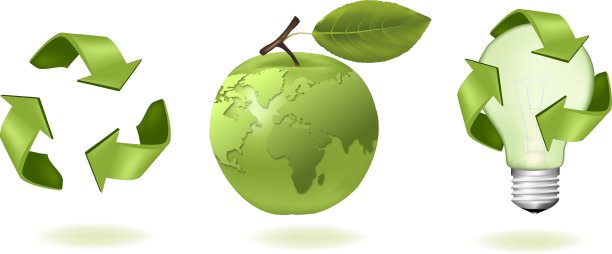 三个生态图标图片下载