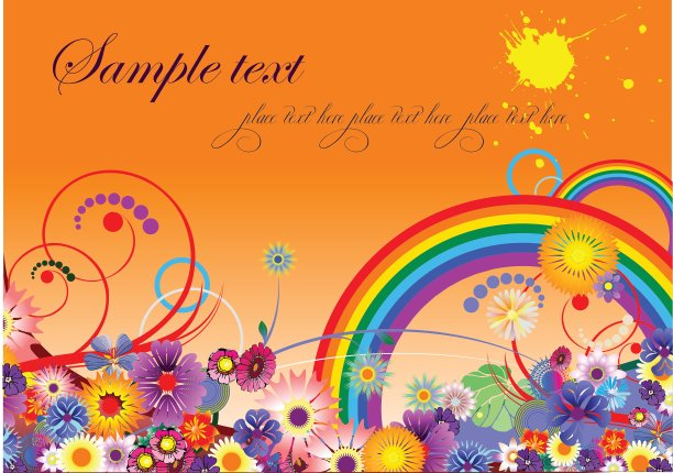 花狼籍的背景图片下载